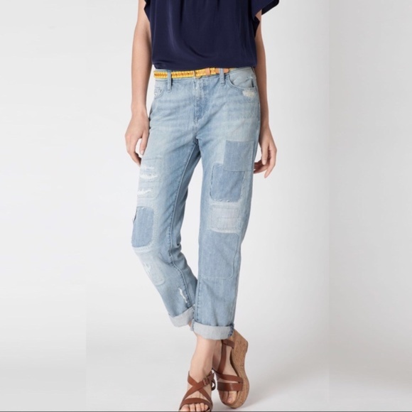 Anthropologie Denim - NWOT Holding Horses Patchwork Gable Boyfriend